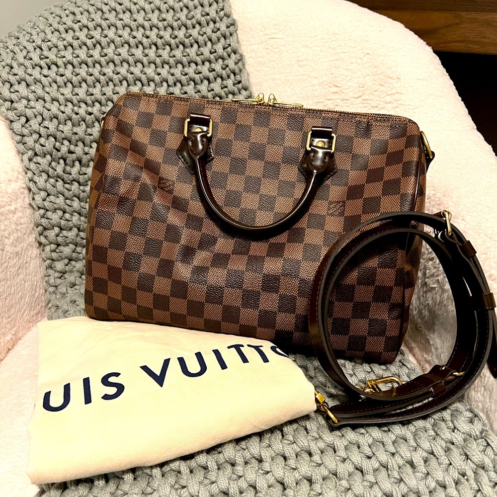 Louis Vuitton Bandouliere 30 Damier Ebene